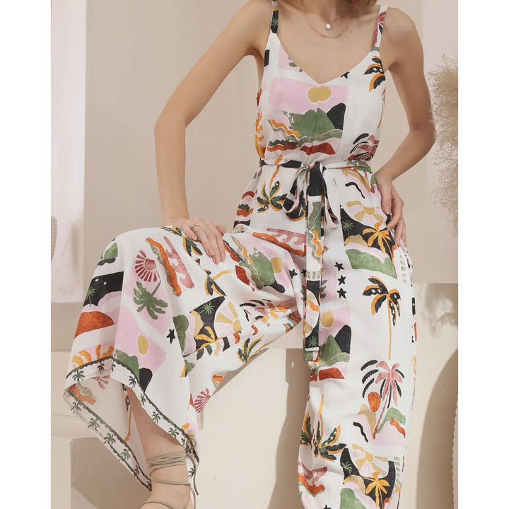 Palm Oasis Jumpsuit