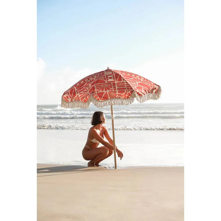 Zaya Red Beach Umbrella