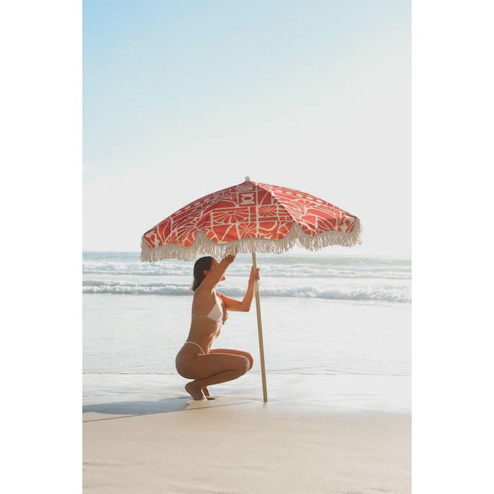 Zaya Red Beach Umbrella