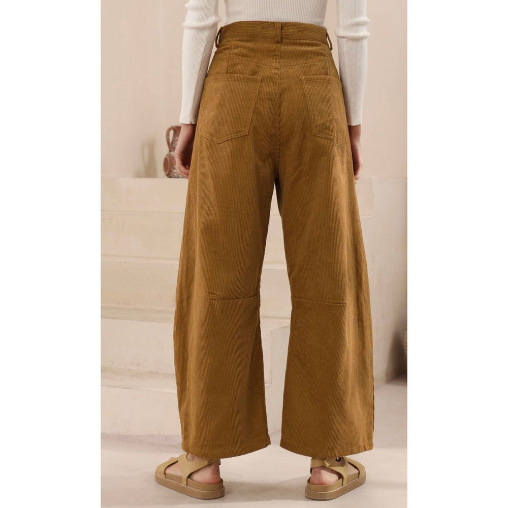 Carmello Cord Barrel Pants