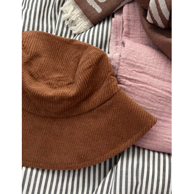 Unisex Corduroy Bucket Hat