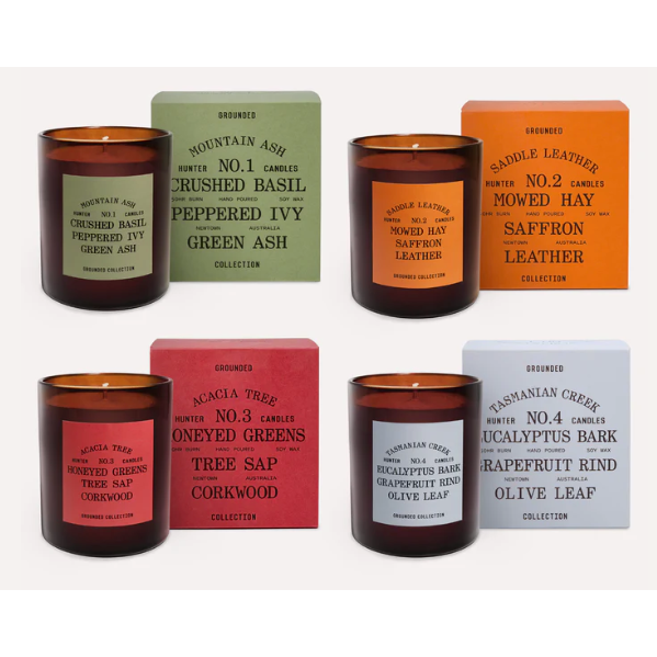 Grounded Collection Candle

The Grounded Collection draws on a deep yearning to celebrate the unique and unifying moments marked by our country’s natural surroundings—it’s the ground we walk on, the ground that keeps us centred.