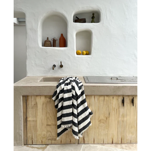 Mykonos Stripe Towel - xlarge