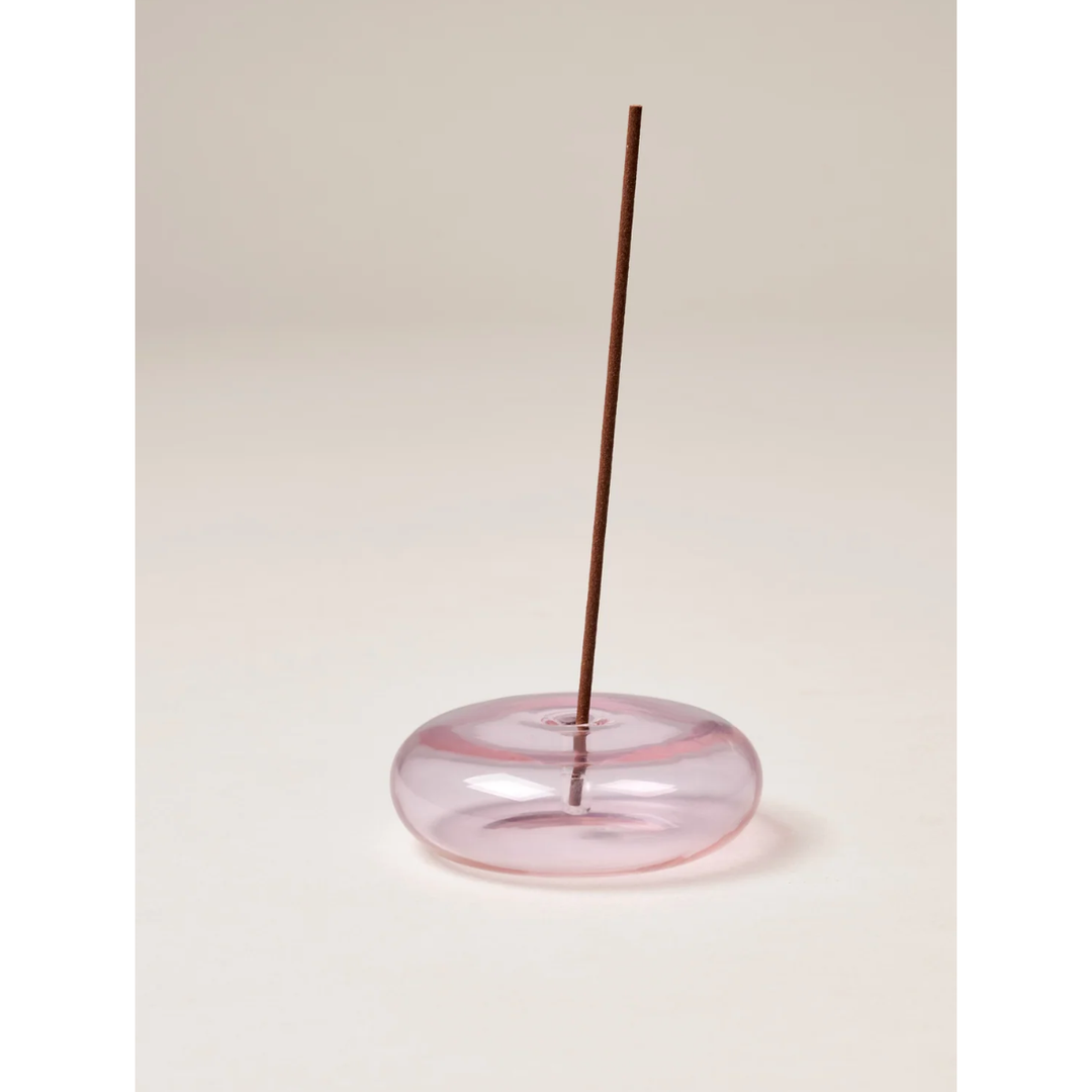Glass Vessel Incense Holder