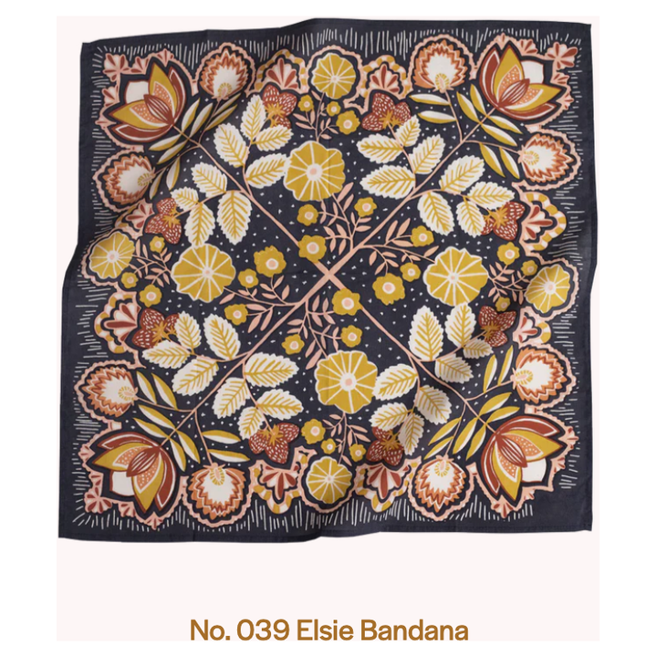 Bandana

Material:&nbsp;100% premium cotton

Sizing:&nbsp;22x22 inches

Designed in the U.S.

Hand screen-printed in India