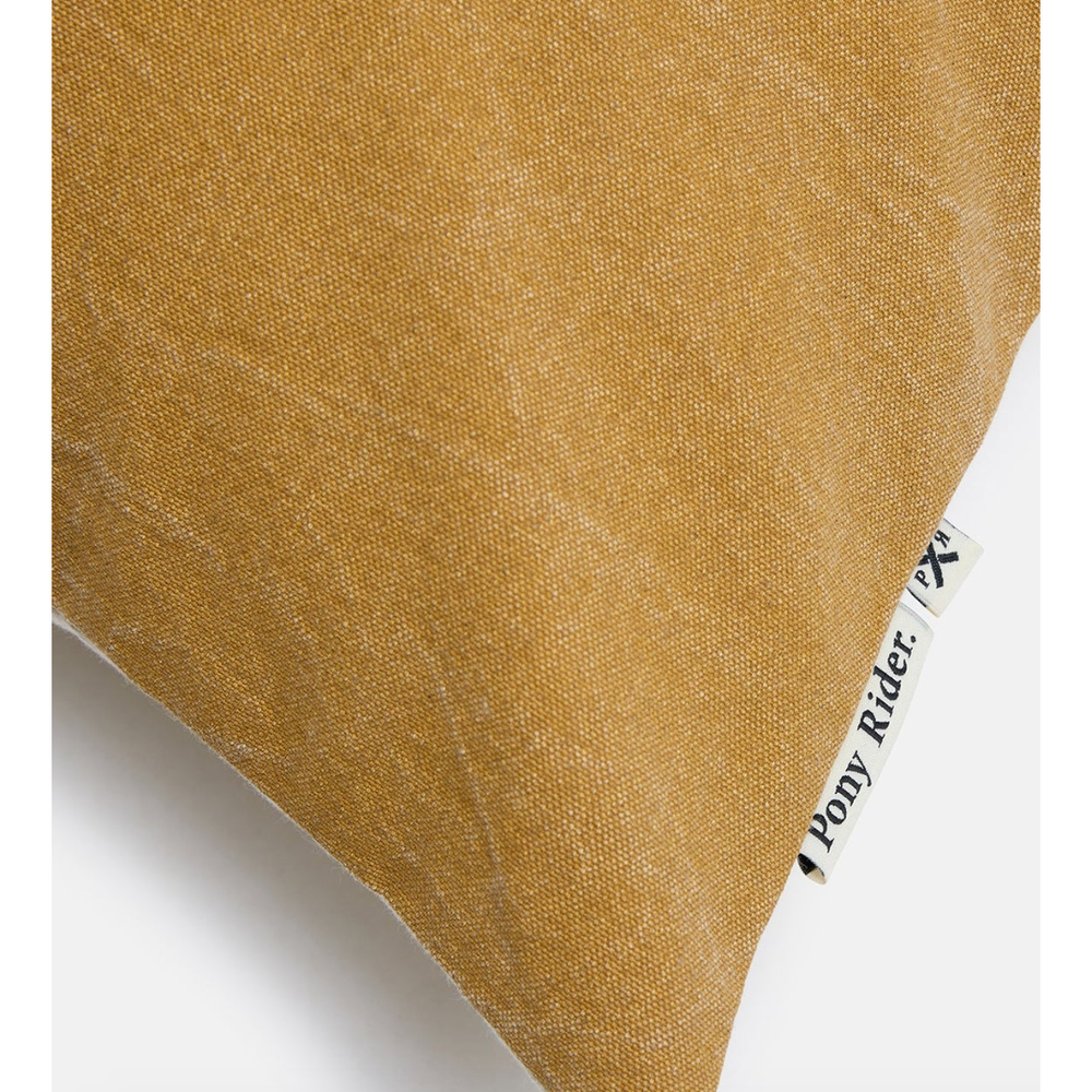 Wanderful Cushion Clay 60x60cm

Our Wanderful Series is a great mix-and-match kind of story. Made from durable canvas, overdyed each season to bring a fresh new hue of colour. With a feature ribbon detail stitched through the centre for a simple militant design. Blend them in as a background basic or mix for a simple muted look.