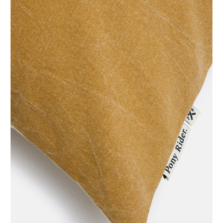 Wanderful Cushion Clay 60x60cm

Our Wanderful Series is a great mix-and-match kind of story. Made from durable canvas, overdyed each season to bring a fresh new hue of colour. With a feature ribbon detail stitched through the centre for a simple militant design. Blend them in as a background basic or mix for a simple muted look.