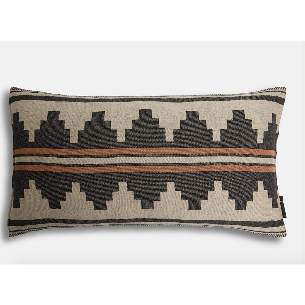 Up River Cushion Natural 85x45cm

Forge ahead with the Up River Cushion—a piece that channels the heart of adventure and the raw beauty of nature. Think of the calm of gliding through tree-lined rivers, the retro vibes of an Airstream tucked among wild boulders, or the pure joy of drifting on a river with mates.

Its earthy hues and subtle, geometric design feel like steps up a mountainside or the steady lines of a horizon, grounding any space with a quiet strength. This cushion brings back the untamed spir