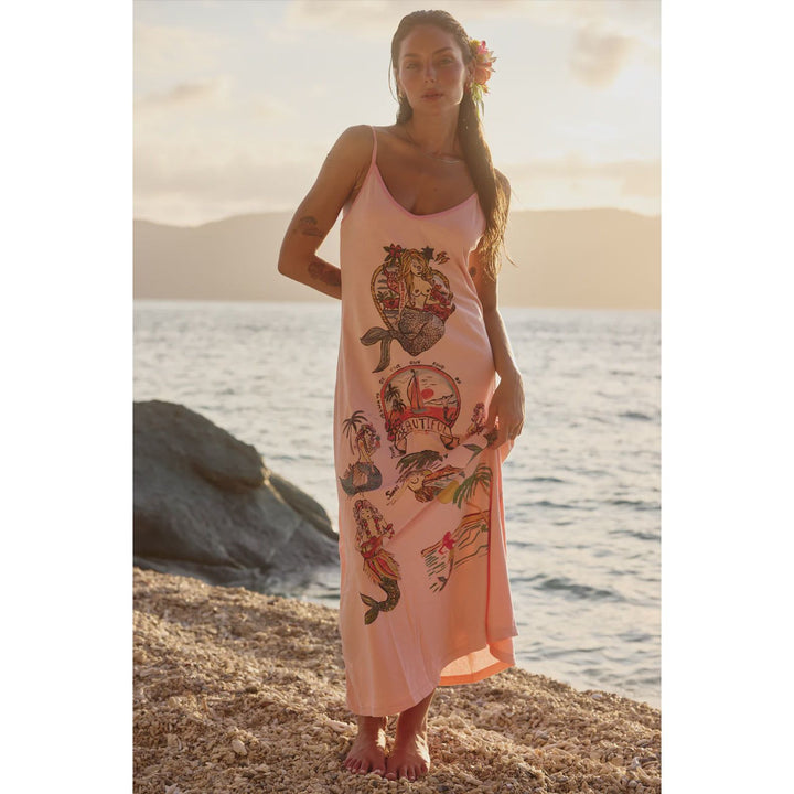 The Love Rules Maxi Dress - Pink