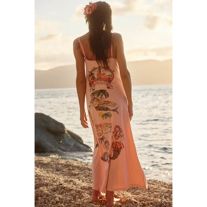 The Love Rules Maxi Dress - Pink