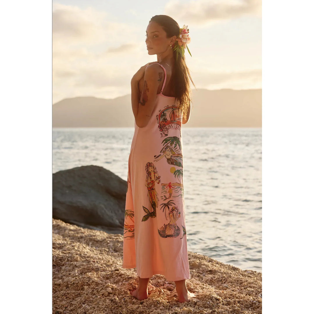 The Love Rules Maxi Dress - Pink